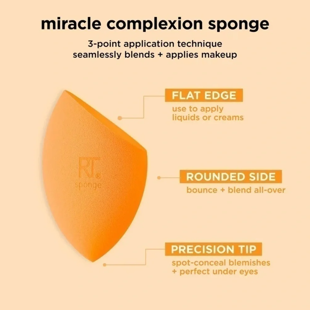 REAL TECHNIQUES FOUNDATION BLENDING SPONGE‼️